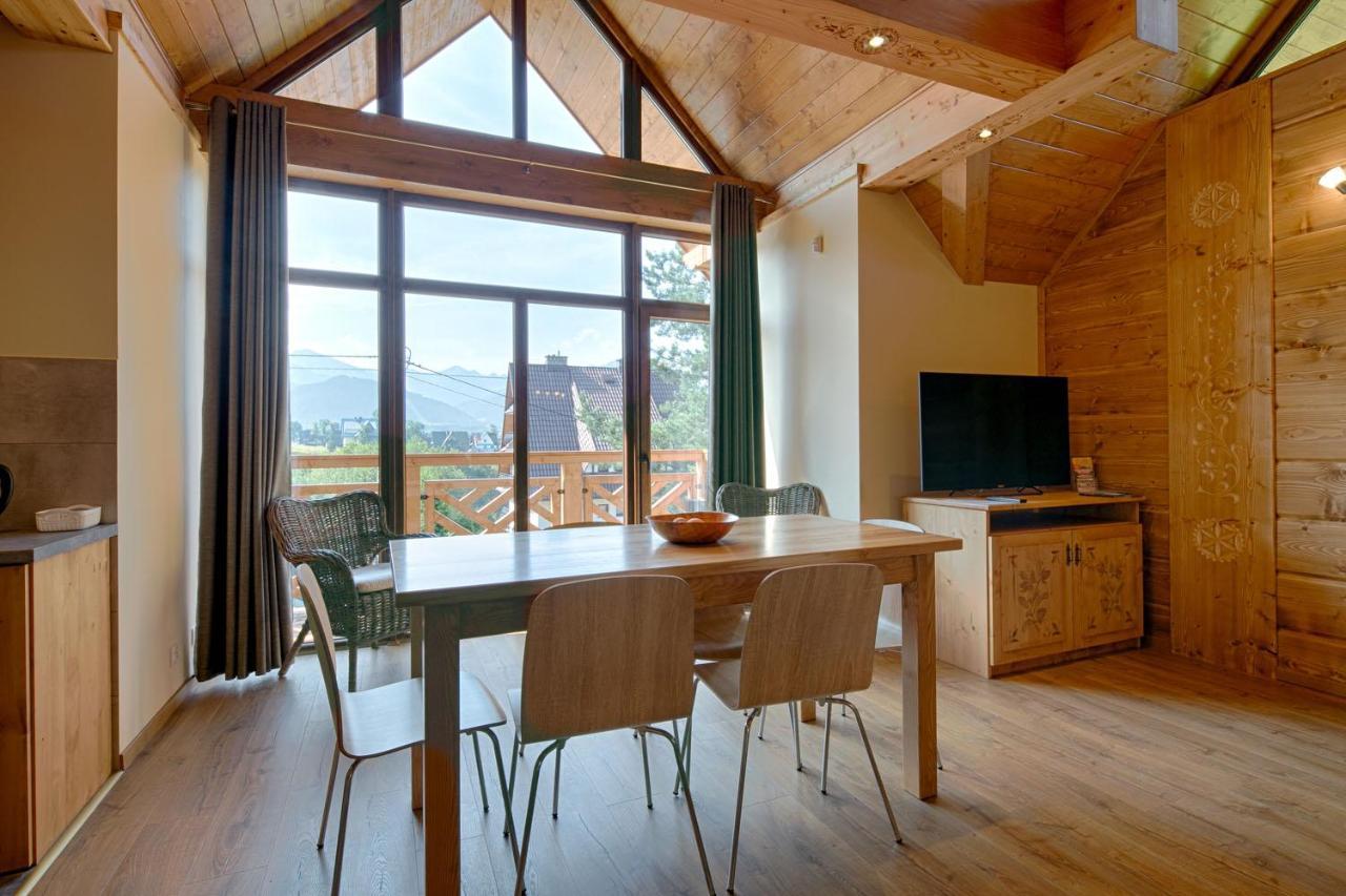 Tatrzanskie Echo Domki Regionalne Z Dwoma Lazienkami, Placem Zabaw I Przepieknym Widokiem Na Tatry Villa Zakopane Esterno foto