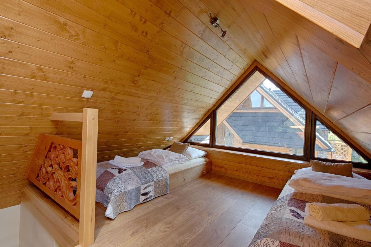 Tatrzanskie Echo Domki Regionalne Z Dwoma Lazienkami, Placem Zabaw I Przepieknym Widokiem Na Tatry Villa Zakopane Esterno foto