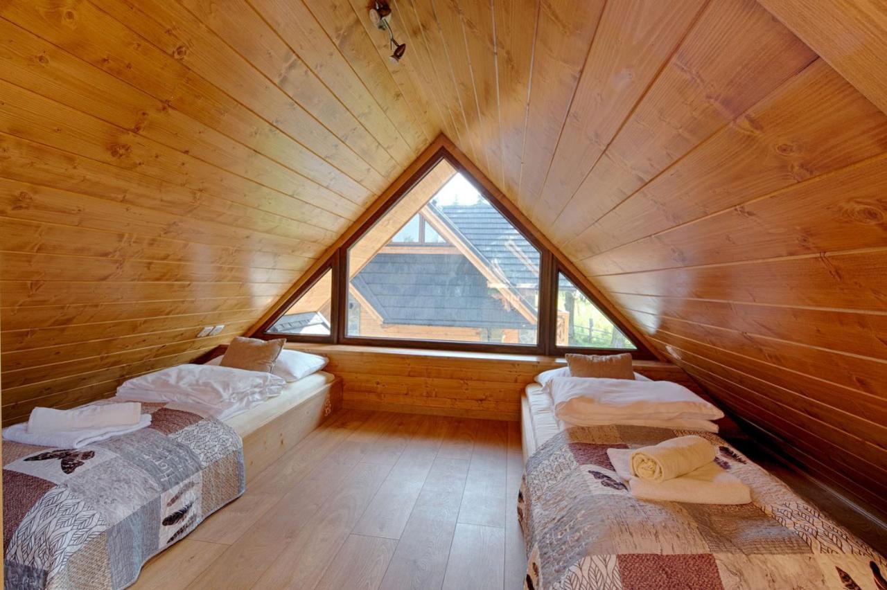 Tatrzanskie Echo Domki Regionalne Z Dwoma Lazienkami, Placem Zabaw I Przepieknym Widokiem Na Tatry Villa Zakopane Esterno foto
