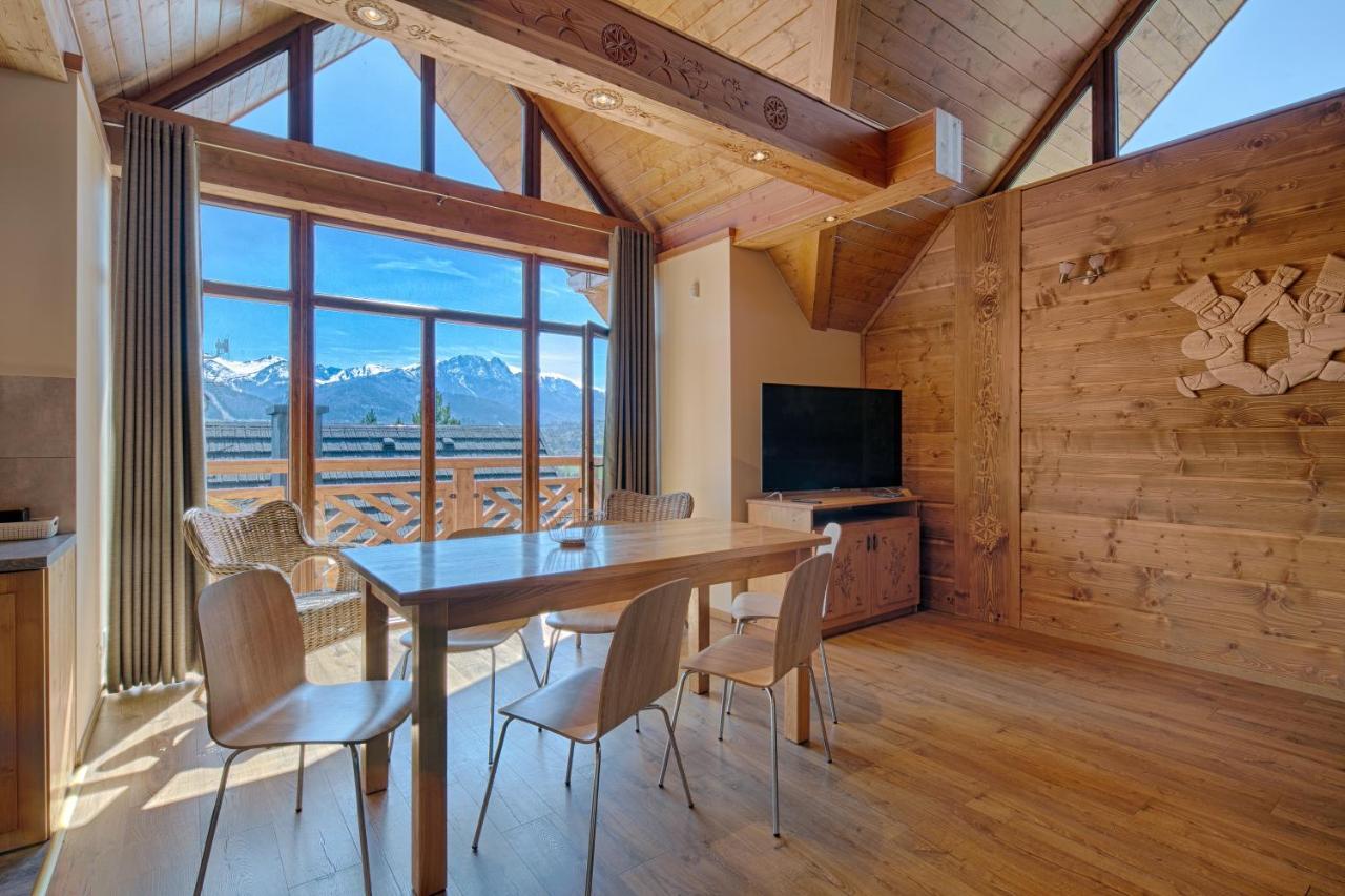 Tatrzanskie Echo Domki Regionalne Z Dwoma Lazienkami, Placem Zabaw I Przepieknym Widokiem Na Tatry Villa Zakopane Esterno foto